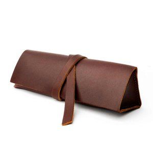 Portland LEATHER ARTIST PENCIL CASE - Makeup case